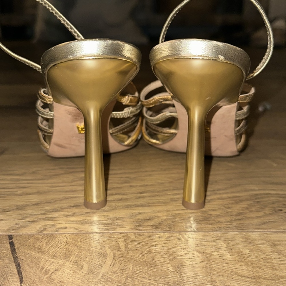 Veronica Beard Multi Metallic Slingback Heels. - image 6